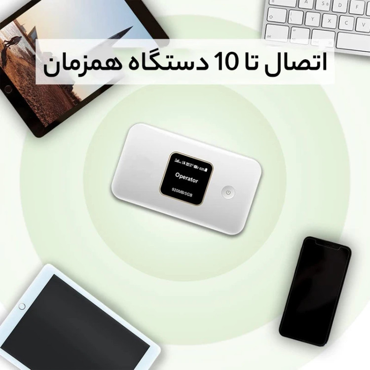مودم قابل حمل هوآوی مدل E5785 4G CAT6 استوک
