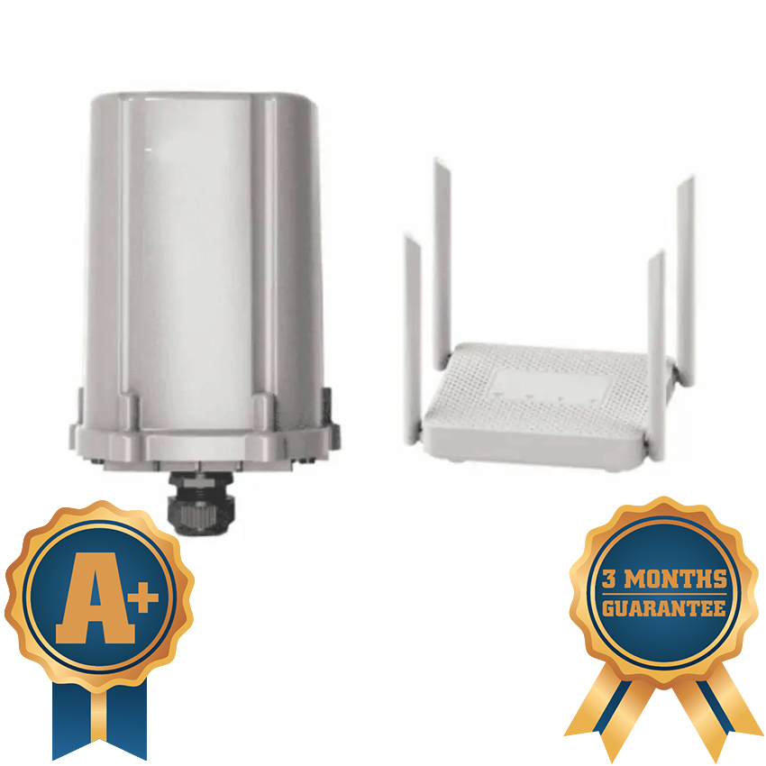 مودم ZLT مدل X10 فضای باز، همراه با روتر (اکسس پوینت) استوک A+